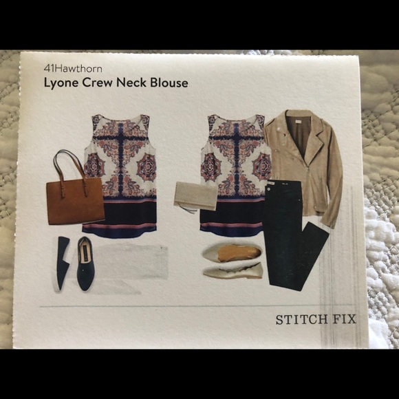 41 Hawthorn Lyone Crew Neck Blouse - Picture 2 of 5